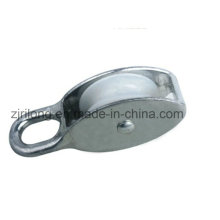 Zinc Alloy Fixed Pulley with Single Nylon Wheel Dr-502z